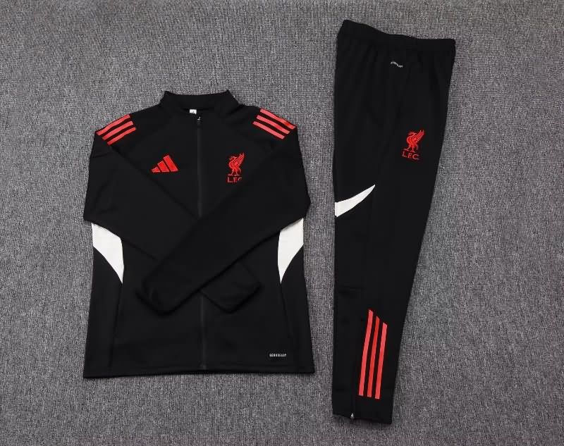 Thailand Quality(AAA) 25/26 Liverpool Black Soccer Tracksuit Thailand Quality(AAA) 25/26 Liverpool Black Soccer Tracksuit