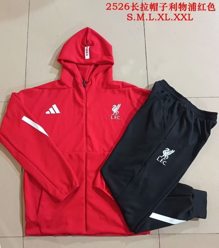 Thailand Quality(AAA) 25/26 Liverpool Red Soccer Tracksuit 04 Thailand Quality(AAA) 25/26 Liverpool Red Soccer Tracksuit 04