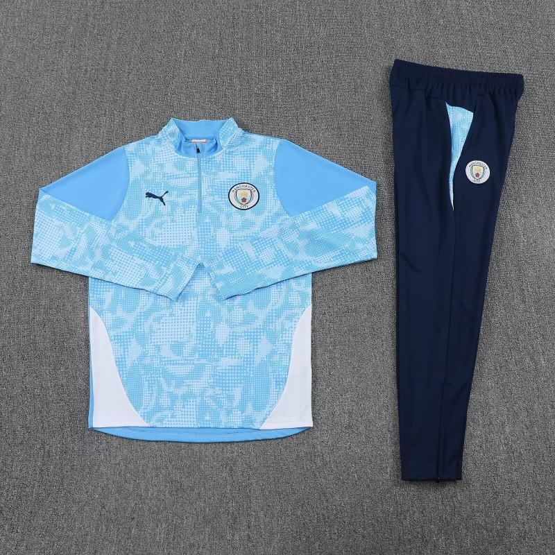 Thailand Quality(AAA) 25/26 Manchester City Light Blue Soccer Tracksuit Thailand Quality(AAA) 25/26 Manchester City Light Blue Soccer Tracksuit
