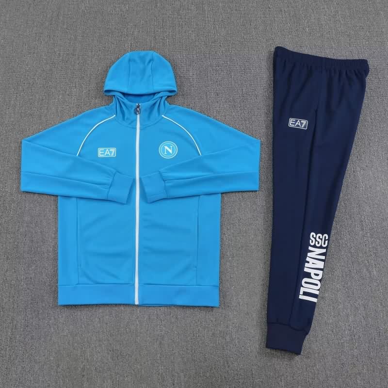 Thailand Quality(AAA) 25/26 Napoli Blue Soccer Tracksuit 05 Thailand Quality(AAA) 25/26 Napoli Blue Soccer Tracksuit 05