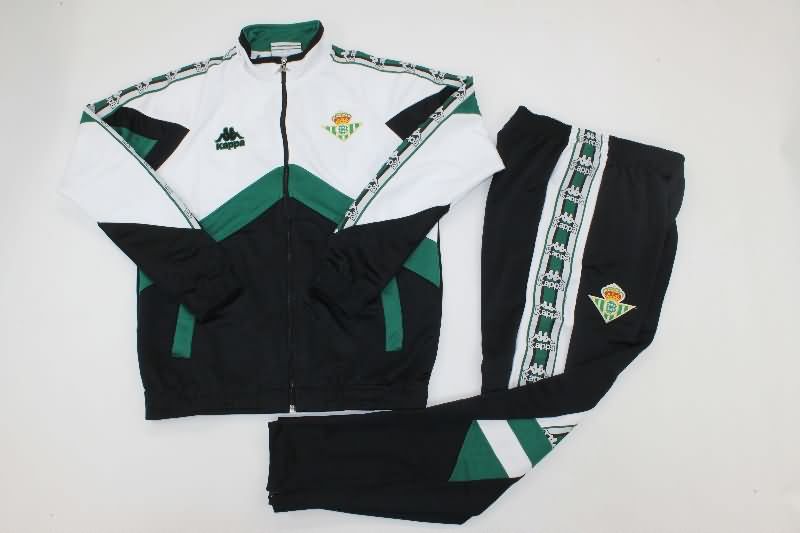 Thailand Quality(AAA) 25/26 Real Betis Black White Soccer Tracksuit Thailand Quality(AAA) 25/26 Real Betis Black White Soccer Tracksuit