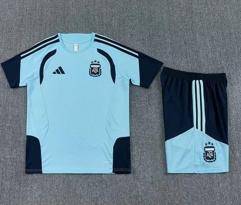 Thailand Quality(AAA) 2026 Argentina Light Blue Soccer Training Sets Thailand Quality(AAA) 2026 Argentina Light Blue Soccer Training Sets