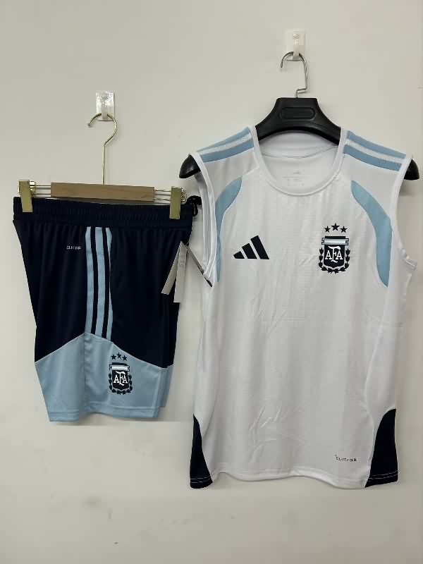 Thailand Quality(AAA) 2026 Argentina White Soccer Training Sets Thailand Quality(AAA) 2026 Argentina White Soccer Training Sets