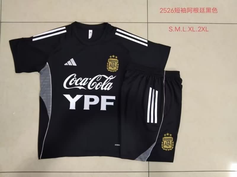 Thailand Quality(AAA) 2025 Argentina Black Soccer Training Sets 02 Thailand Quality(AAA) 2025 Argentina Black Soccer Training Sets 02