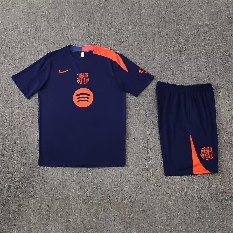 Thailand Quality(AAA) 25/26 Barcelona Dark Blue Soccer Training Sets 02 Thailand Quality(AAA) 25/26 Barcelona Dark Blue Soccer Training Sets 02