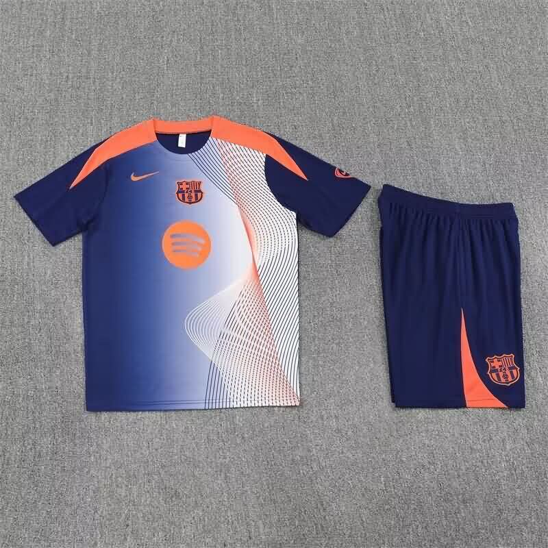 Thailand Quality(AAA) 25/26 Barcelona Dark Blue Soccer Training Sets 03 Thailand Quality(AAA) 25/26 Barcelona Dark Blue Soccer Training Sets 03