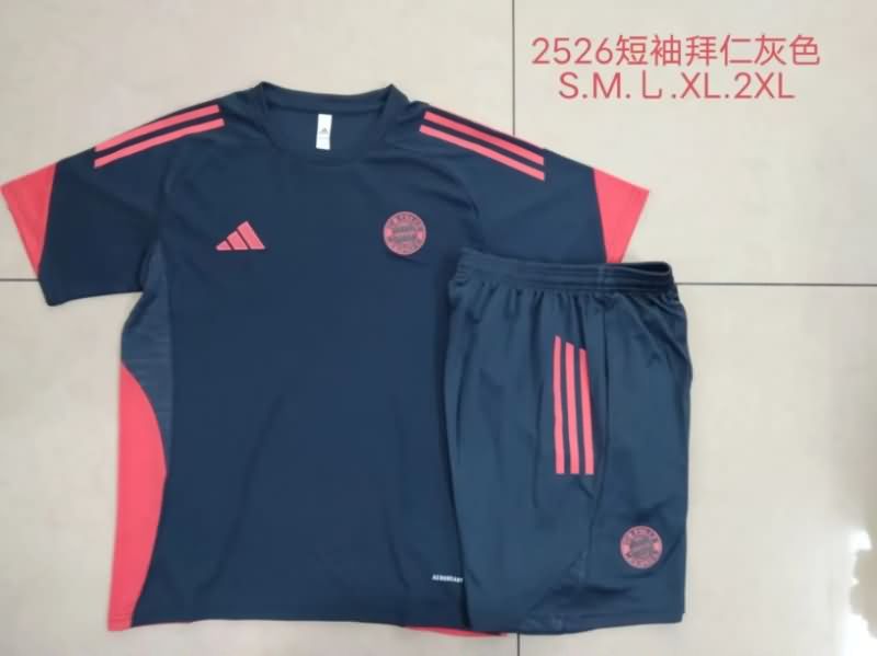 Thailand Quality(AAA) 25/26 Bayern Munich Dark Grey Soccer Training Sets Thailand Quality(AAA) 25/26 Bayern Munich Dark Grey Soccer Training Sets