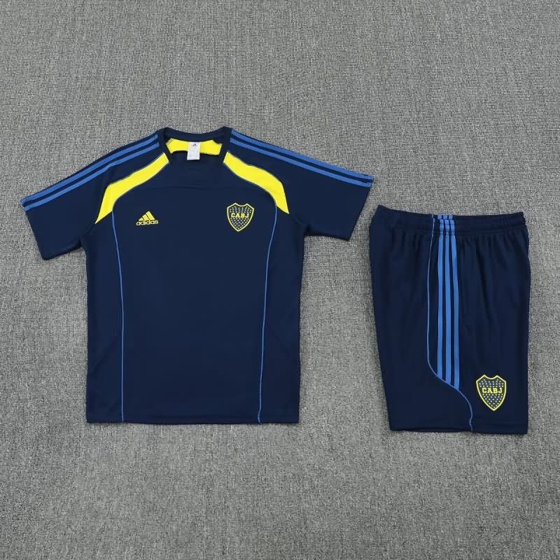 Thailand Quality(AAA) 25/26 Boca Juniors Dark Blue Soccer Training Sets Thailand Quality(AAA) 25/26 Boca Juniors Dark Blue Soccer Training Sets