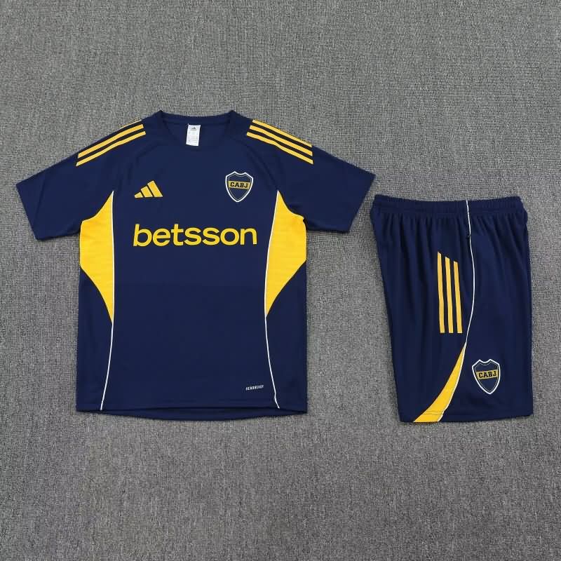 Thailand Quality(AAA) 25/26 Boca Juniors Dark Blue Soccer Training Sets 02 Thailand Quality(AAA) 25/26 Boca Juniors Dark Blue Soccer Training Sets 02