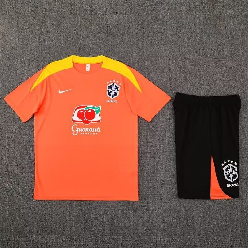 Thailand Quality(AAA) 2025 Brazil Orange Soccer Training Sets Thailand Quality(AAA) 2025 Brazil Orange Soccer Training Sets