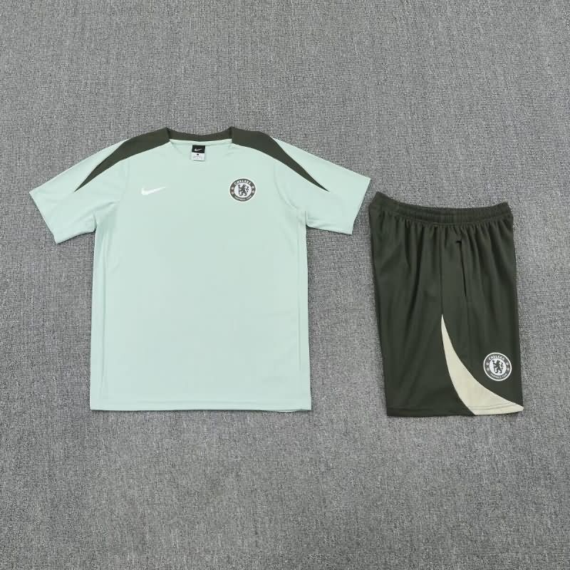 Thailand Quality(AAA) 25/26 Chelsea Light Green Soccer Training Sets Thailand Quality(AAA) 25/26 Chelsea Light Green Soccer Training Sets