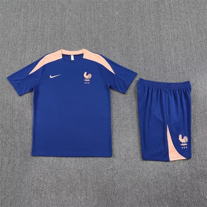 Thailand Quality(AAA) 2025 France Dark Blue Soccer Training Sets Thailand Quality(AAA) 2025 France Dark Blue Soccer Training Sets