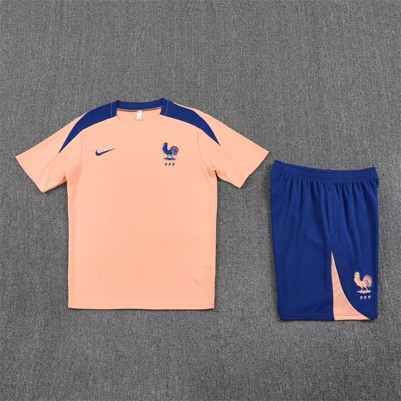 Thailand Quality(AAA) 2025 France Pink Soccer Training Sets Thailand Quality(AAA) 2025 France Pink Soccer Training Sets