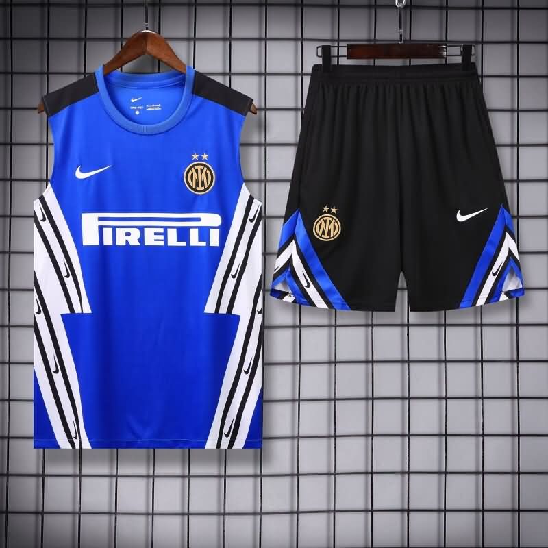 Thailand Quality(AAA) 25/26 Inter Milan Blue Soccer Training Sets Thailand Quality(AAA) 25/26 Inter Milan Blue Soccer Training Sets