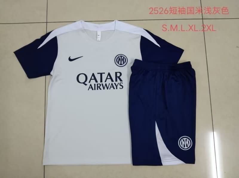 Thailand Quality(AAA) 25/26 Inter Milan Grey Soccer Training Sets 02 Thailand Quality(AAA) 25/26 Inter Milan Grey Soccer Training Sets 02