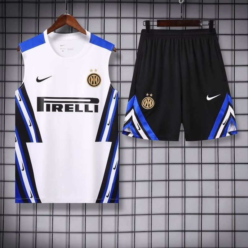 Thailand Quality(AAA) 25/26 Inter Milan White Soccer Training Sets Thailand Quality(AAA) 25/26 Inter Milan White Soccer Training Sets