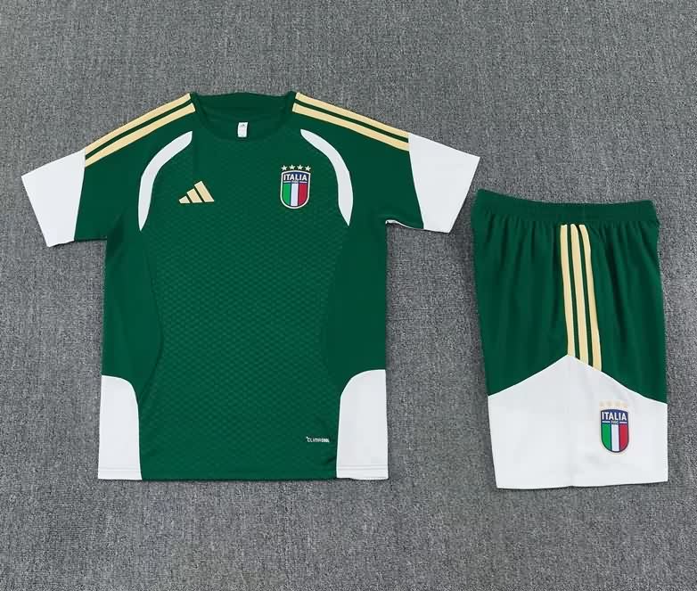 Thailand Quality(AAA) 2026 Italy Green Soccer Training Sets Thailand Quality(AAA) 2026 Italy Green Soccer Training Sets