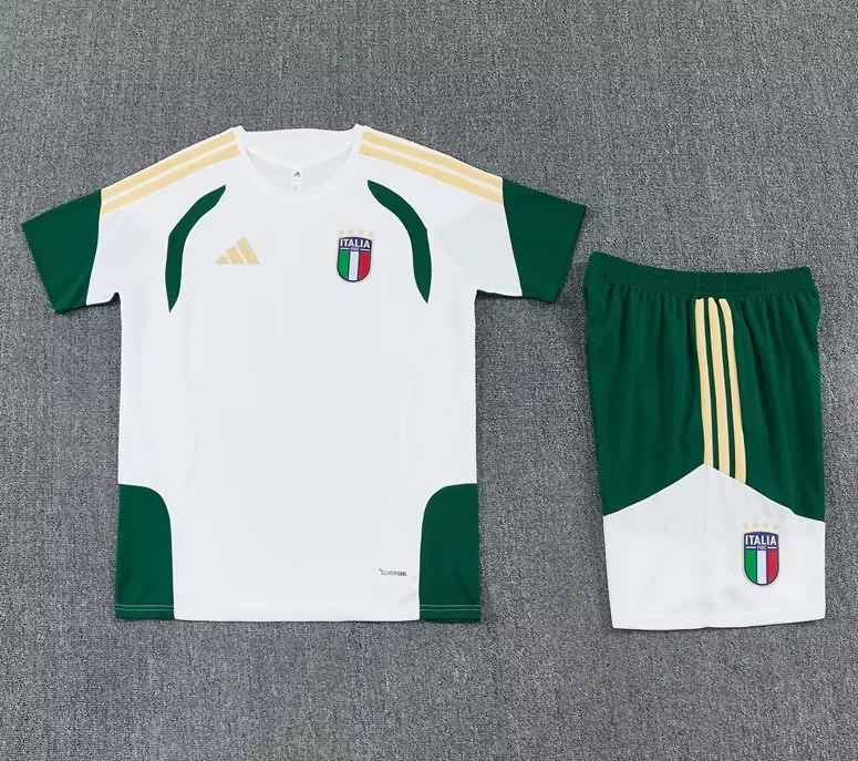Thailand Quality(AAA) 2026 Italy White Soccer Training Sets Thailand Quality(AAA) 2026 Italy White Soccer Training Sets