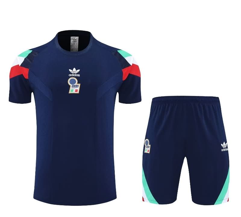 Thailand Quality(AAA) 2025 Italy Dark Blue Soccer Training Sets Thailand Quality(AAA) 2025 Italy Dark Blue Soccer Training Sets