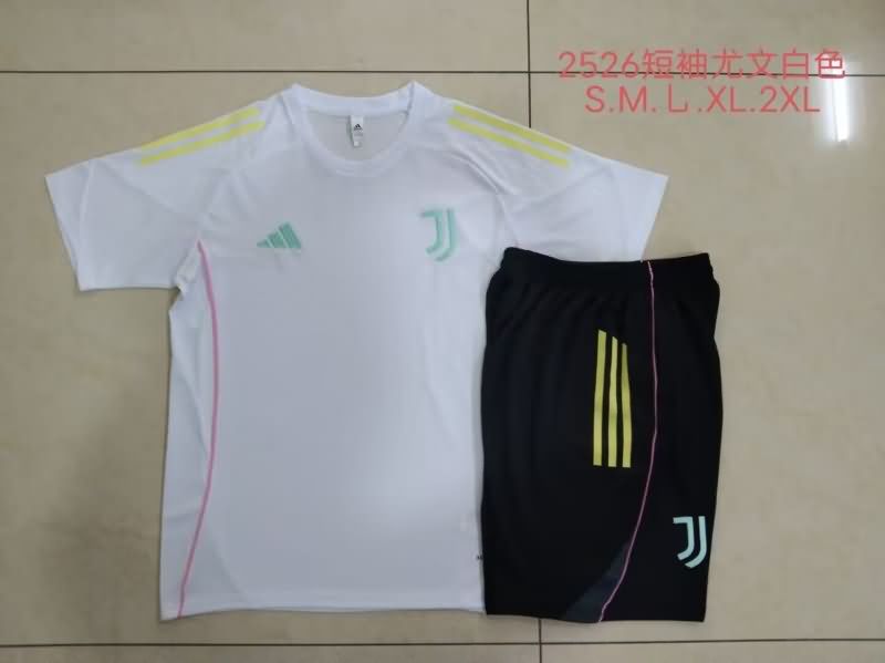 Thailand Quality(AAA) 25/26 Juventus White Soccer Training Sets 04 Thailand Quality(AAA) 25/26 Juventus White Soccer Training Sets 04