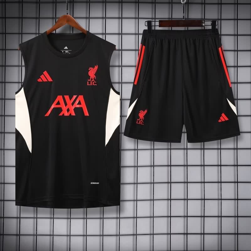 Thailand Quality(AAA) 25/26 Liverpool Black Soccer Training Sets Thailand Quality(AAA) 25/26 Liverpool Black Soccer Training Sets