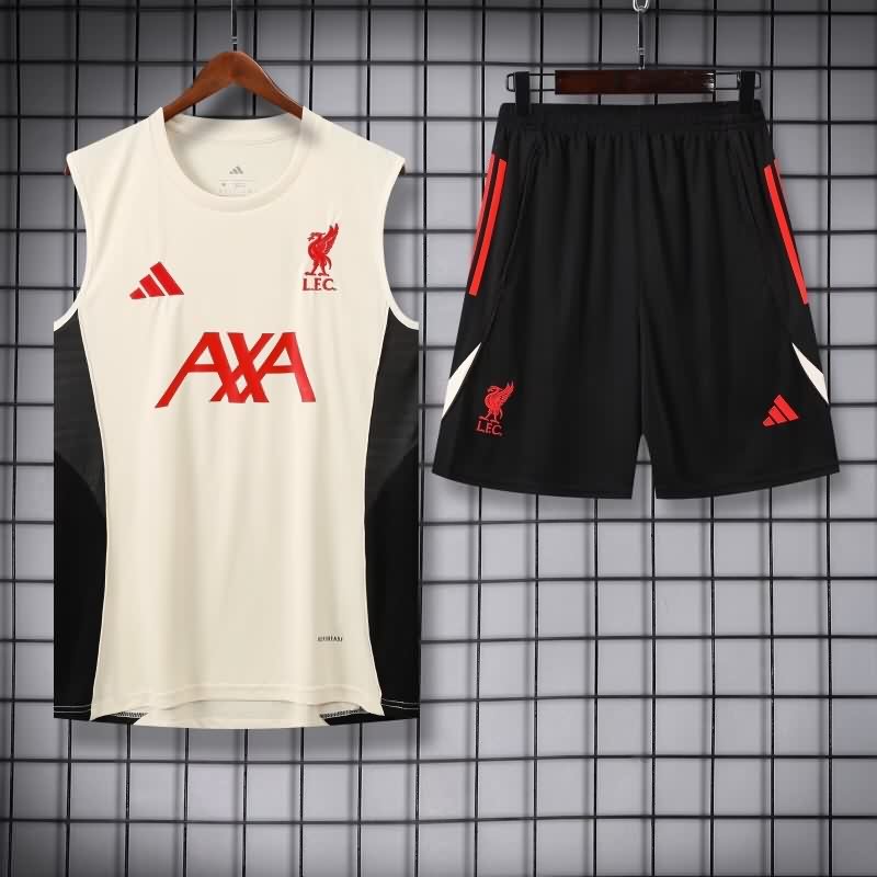 Thailand Quality(AAA) 25/26 Liverpool White Soccer Training Sets 02 Thailand Quality(AAA) 25/26 Liverpool White Soccer Training Sets 02