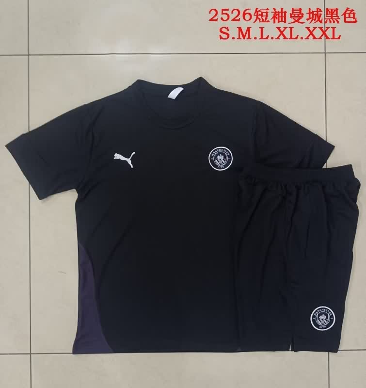Thailand Quality(AAA) 25/26 Manchester City Black Soccer Training Sets Thailand Quality(AAA) 25/26 Manchester City Black Soccer Training Sets