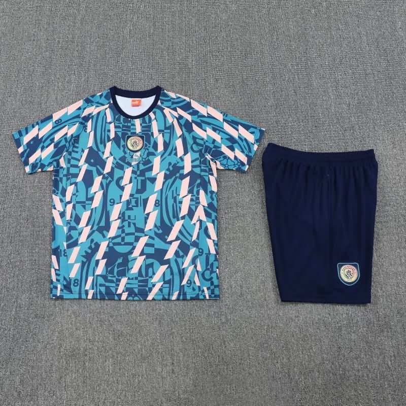Thailand Quality(AAA) 25/26 Manchester City Blue Soccer Training Sets Thailand Quality(AAA) 25/26 Manchester City Blue Soccer Training Sets