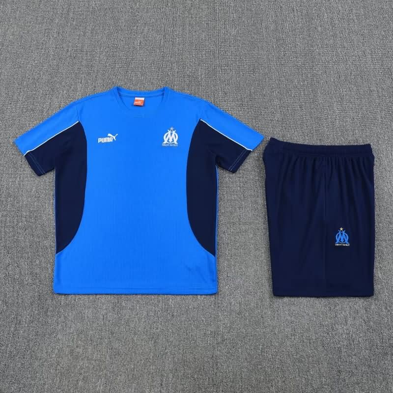 Thailand Quality(AAA) 25/26 Marseilles Blue Soccer Training Sets 02 Thailand Quality(AAA) 25/26 Marseilles Blue Soccer Training Sets 02