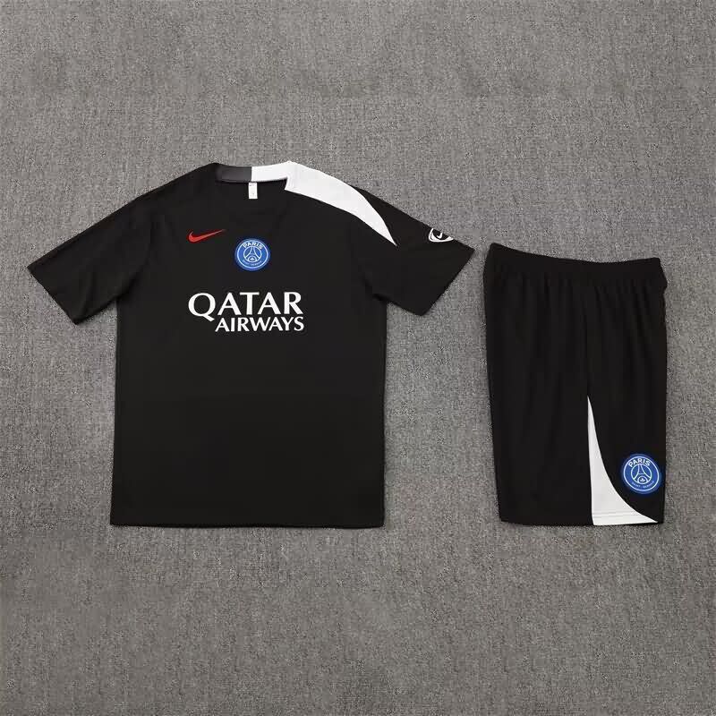 Thailand Quality(AAA) 25/26 Paris St Germain Black Soccer Training Sets Thailand Quality(AAA) 25/26 Paris St Germain Black Soccer Training Sets