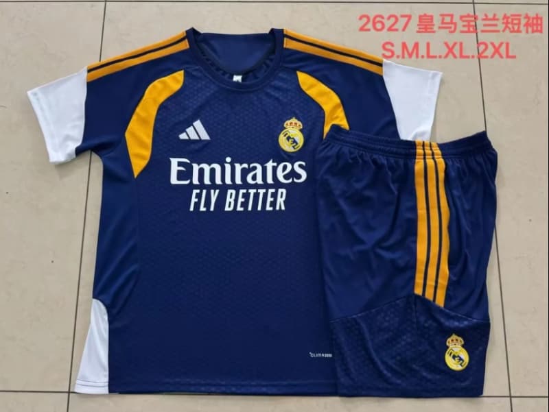 Thailand Quality(AAA) 25/26 Real Madrid Dark Blue Soccer Training Sets 06 Thailand Quality(AAA) 25/26 Real Madrid Dark Blue Soccer Training Sets 06