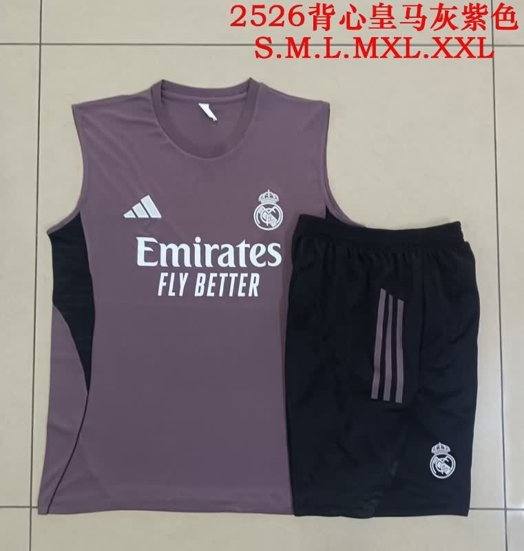 Thailand Quality(AAA) 25/26 Real Madrid Purple Soccer Training Sets 02 Thailand Quality(AAA) 25/26 Real Madrid Purple Soccer Training Sets 02