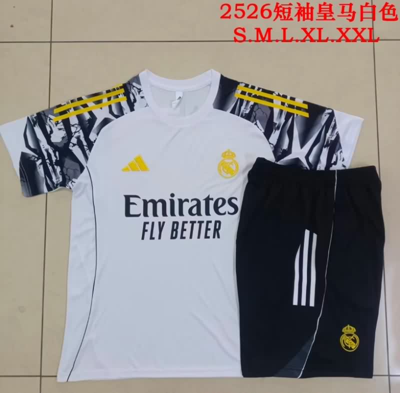 Thailand Quality(AAA) 25/26 Real Madrid White Soccer Training Sets 06 Thailand Quality(AAA) 25/26 Real Madrid White Soccer Training Sets 06