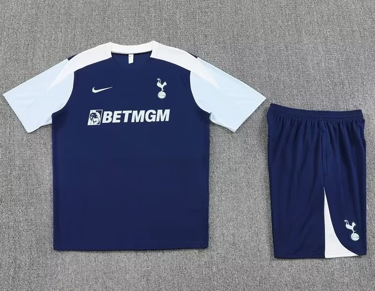 Thailand Quality(AAA) 25/26 Tottenham Hotspur Dark Blue Soccer Training Sets Thailand Quality(AAA) 25/26 Tottenham Hotspur Dark Blue Soccer Training Sets
