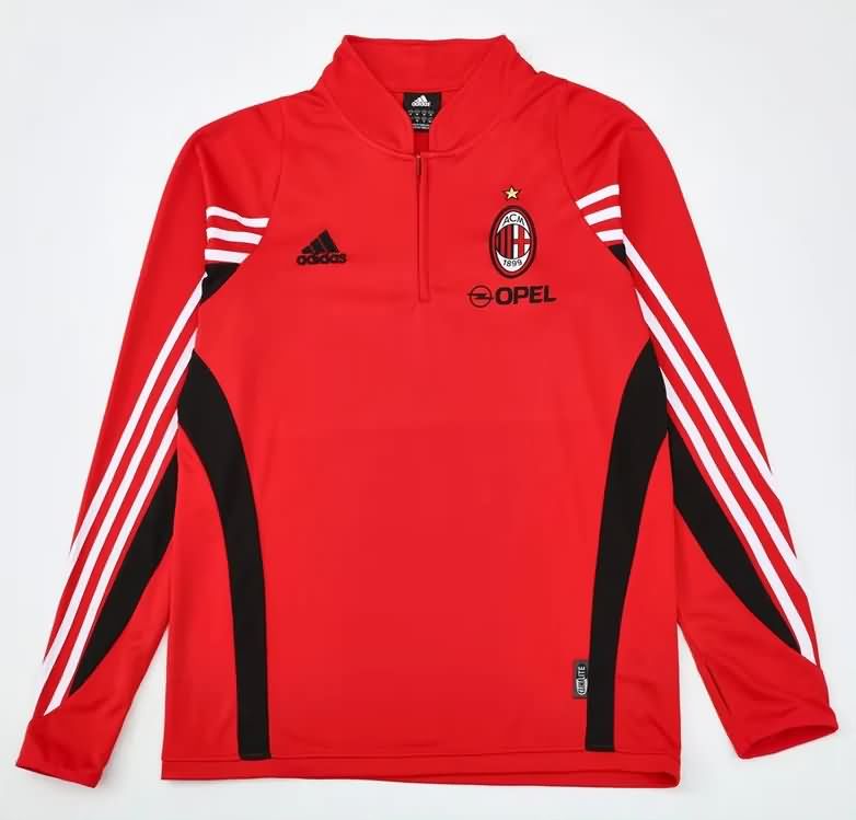 Thailand Quality(AAA) 2003/04 AC Milan Red Soccer Sweater Thailand Quality(AAA) 2003/04 AC Milan Red Soccer Sweater
