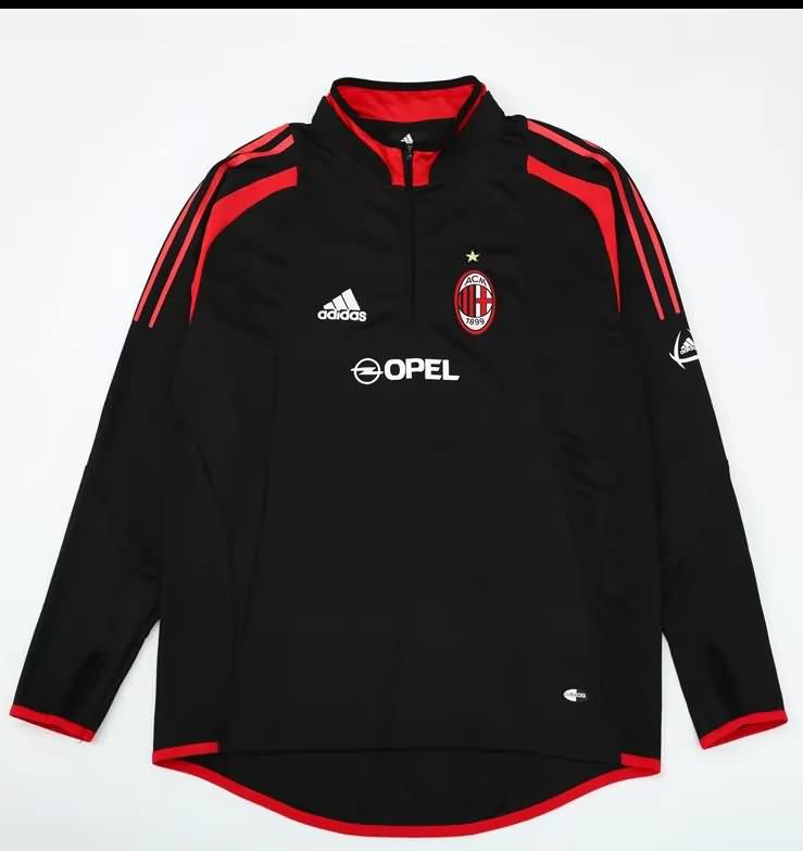 Thailand Quality(AAA) 2004/05 AC Milan Black Soccer Sweater Thailand Quality(AAA) 2004/05 AC Milan Black Soccer Sweater