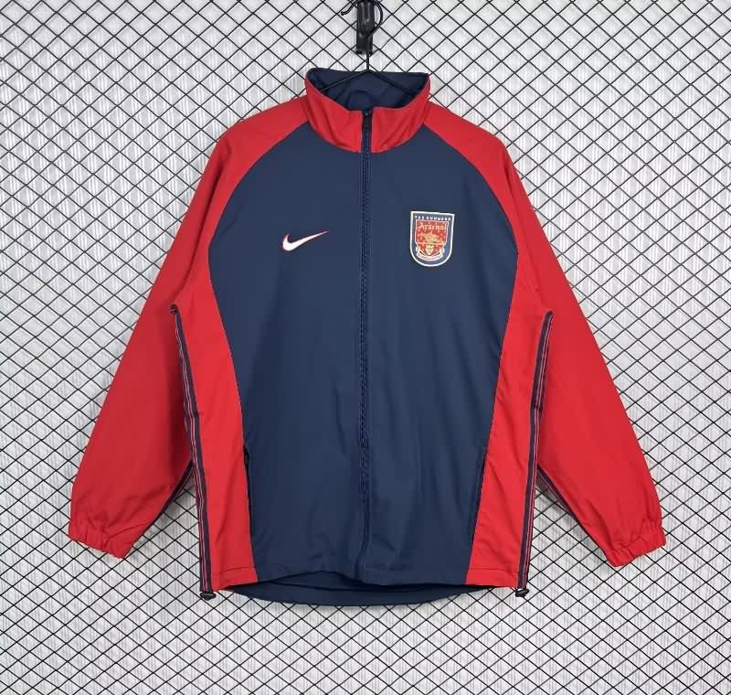Thailand Quality(AAA) 25/26 Arsenal Dark Blue Soccer Windbreaker 03 Thailand Quality(AAA) 25/26 Arsenal Dark Blue Soccer Windbreaker 03