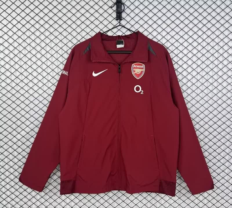 Thailand Quality(AAA) 25/26 Arsenal Red Soccer Windbreaker 02 Thailand Quality(AAA) 25/26 Arsenal Red Soccer Windbreaker 02