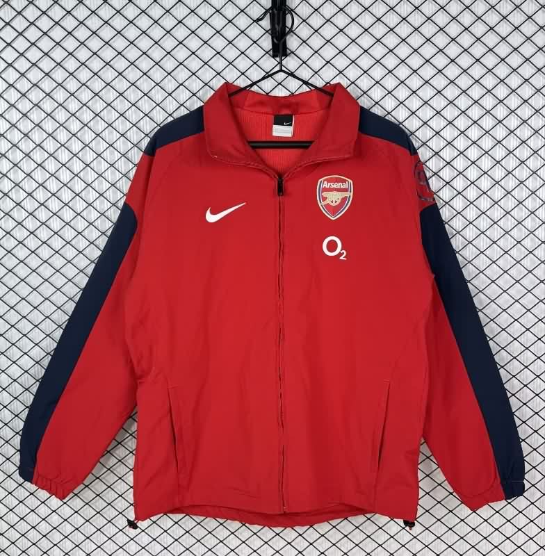 Thailand Quality(AAA) 25/26 Arsenal Red Soccer Windbreaker 03 Thailand Quality(AAA) 25/26 Arsenal Red Soccer Windbreaker 03