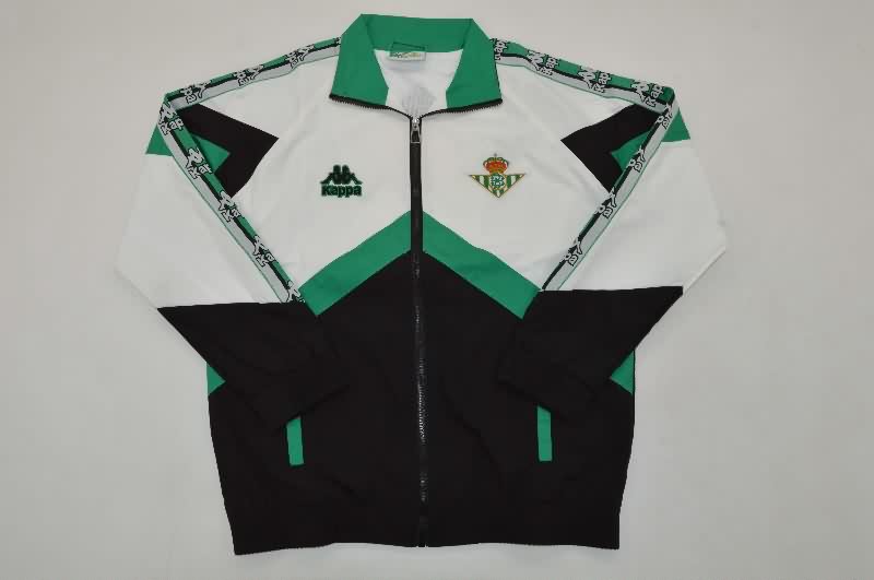 Thailand Quality(AAA) 25/26 Real Betis White Black Soccer Windbreaker 02 Thailand Quality(AAA) 25/26 Real Betis White Black Soccer Windbreaker 02