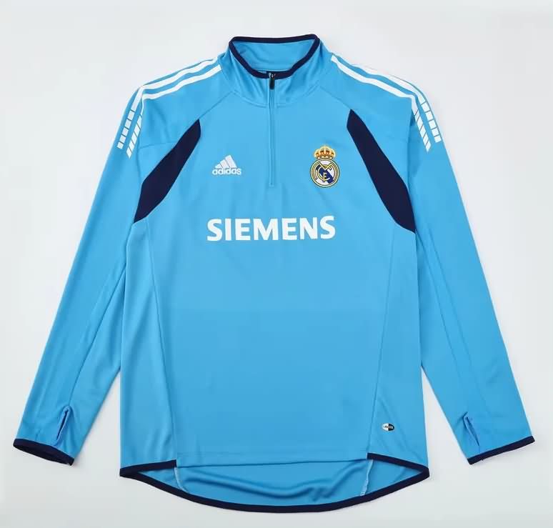 Thailand Quality(AAA) 2005/06 Real Madrid Blue Soccer Sweater Thailand Quality(AAA) 2005/06 Real Madrid Blue Soccer Sweater