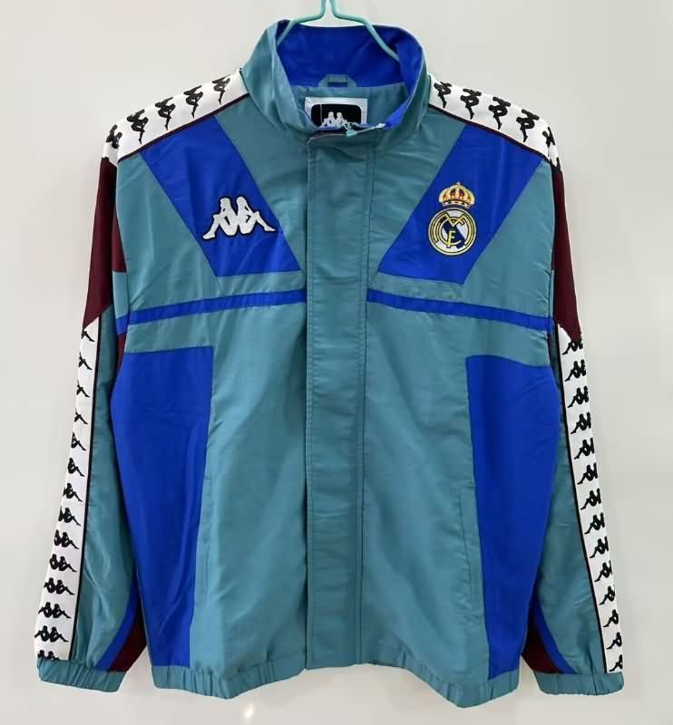 Thailand Quality(AAA) 25/26 Real Madrid Green Soccer Windbreaker Thailand Quality(AAA) 25/26 Real Madrid Green Soccer Windbreaker