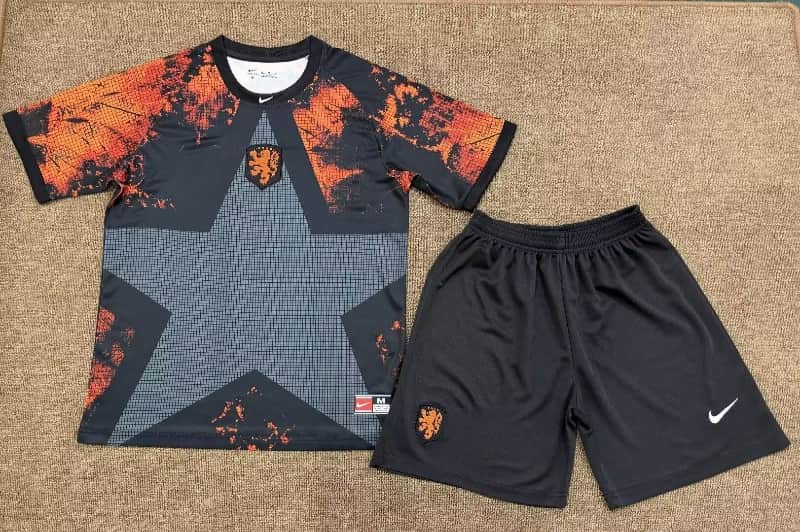 2026 Netherlands Goalkeeper Black Soccer Jersey 2026 Netherlands Goalkeeper Black Soccer Jersey