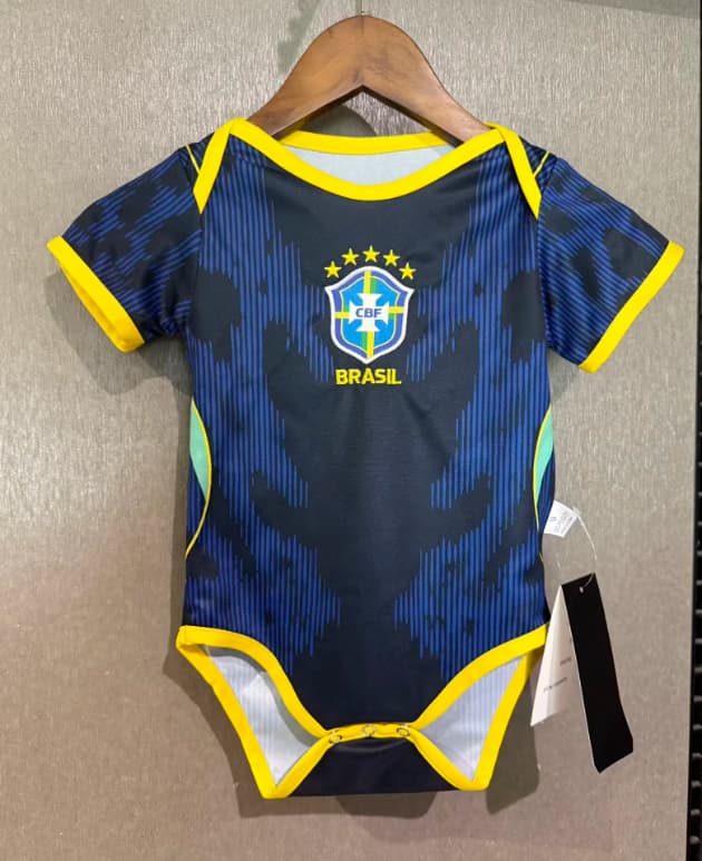 2026 Brazil Away Baby Soccer Jerseys 2026 Brazil Away Baby Soccer Jerseys