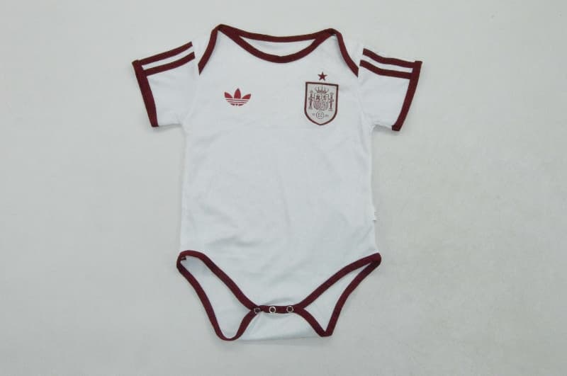 2026 Spain World Cup Away Baby Soccer Jerseys 2026 Spain World Cup Away Baby Soccer Jerseys
