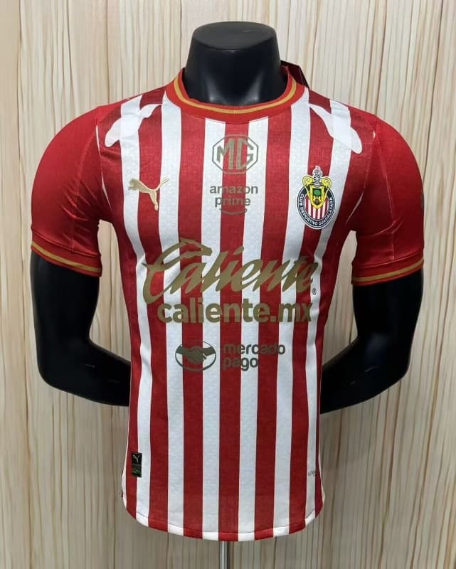 Thailand Quality(AAA) 26/27 Guadalajara Home Soccer Jersey Thailand Quality(AAA) 26/27 Guadalajara Home Soccer Jersey