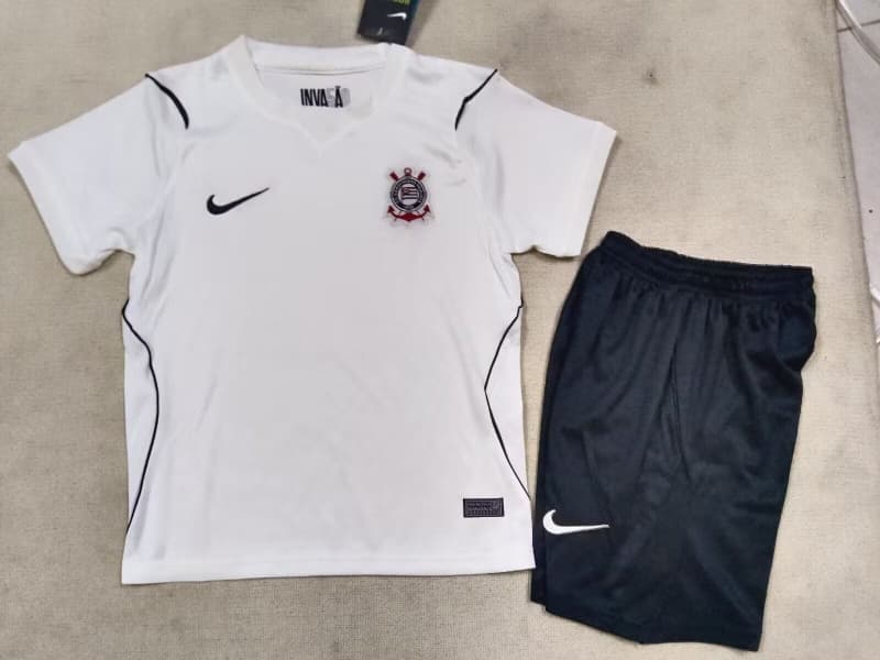 2026 Corinthians Home Kids Soccer Jersey And Shorts 2026 Corinthians Home Kids Soccer Jersey And Shorts