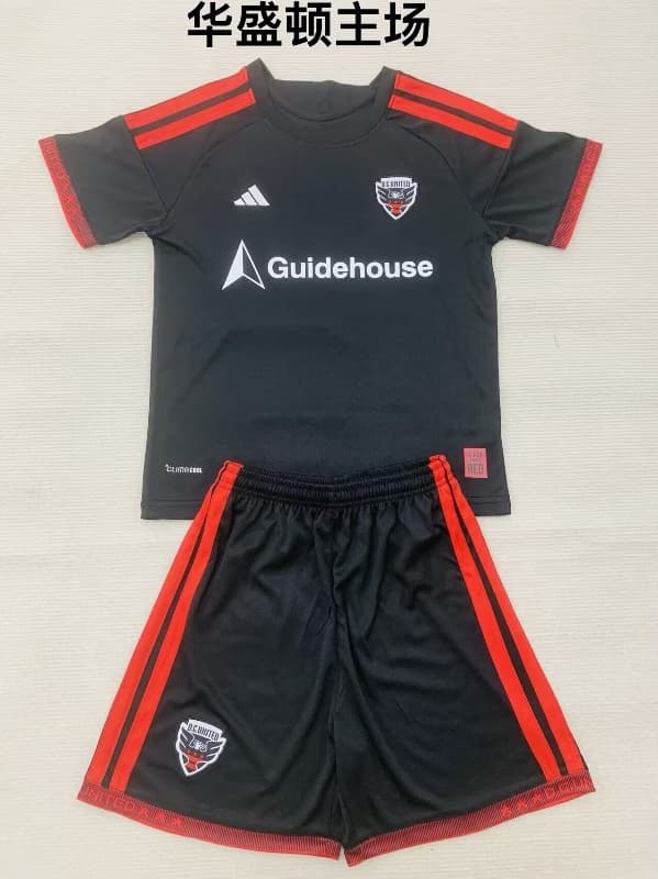 2026 DC United Home Kids Soccer Jersey And Shorts 2026 DC United Home Kids Soccer Jersey And Shorts