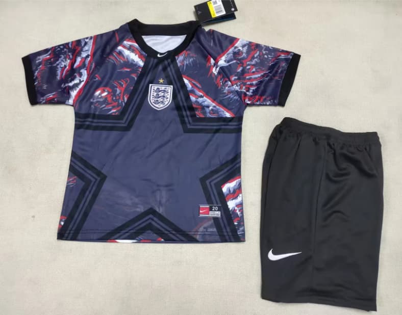2026 England Goalkeeper Kids Soccer Jersey And Shorts 2026 England Goalkeeper Kids Soccer Jersey And Shorts