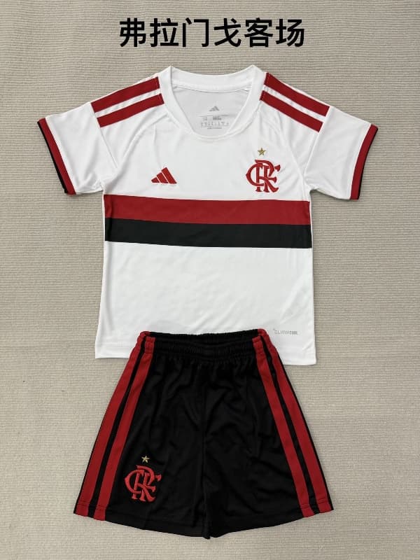 2026 Flamengo Away Kids Soccer Jersey And Shorts 2026 Flamengo Away Kids Soccer Jersey And Shorts